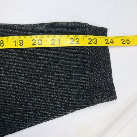 Chereskin Polo Sweater 1/4 Zip Vintage Y2K Green Gray L Mens Sweatshirt +Tee 80s - Picture 8 of 11